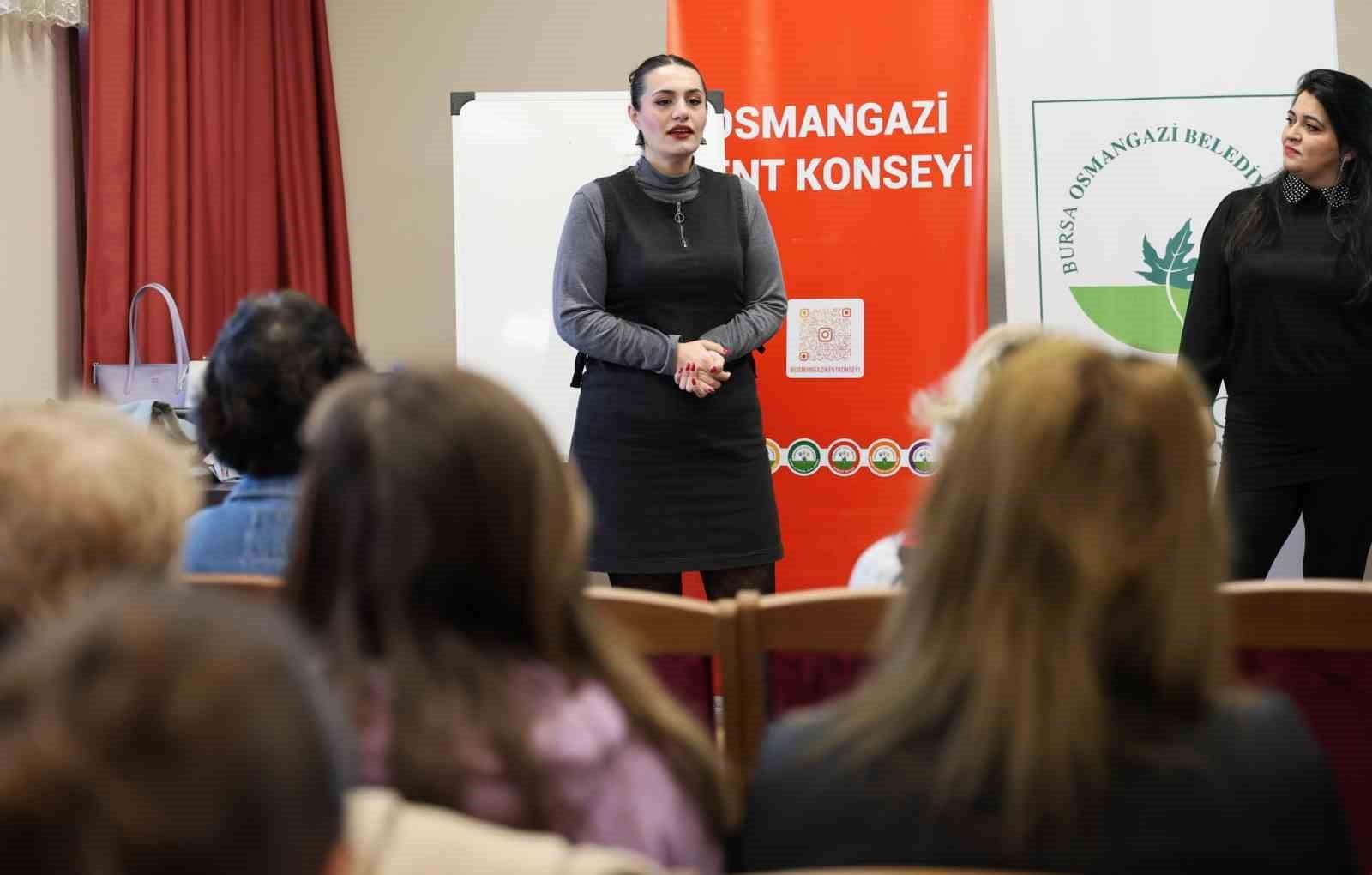 OSMANGAZİ KENT KONSEYİ KADIN MECLİSİ TARAFINDAN 25 KASIM KADINA YÖNELİK ŞİDDETE KARŞI ULUSLARARASI...