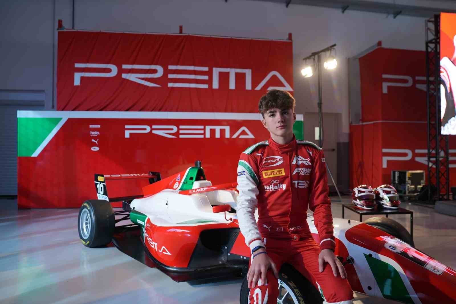 PREMA RACİNG İLE 2026 SEZONUNDA FORMULA 4’TE YARIŞACAK OLAN 15 YAŞINDAKİ MİLLİ SPORCU ALP AKSOY...