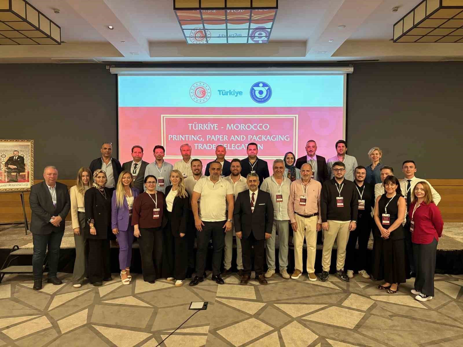 PROJE KATILIMCISI ÜYELERDEN OLUŞAN HEYET, KAZABLANKA TİCARET MÜŞAVİRİ BURCU ÖZERGÜL ÇOLAK...