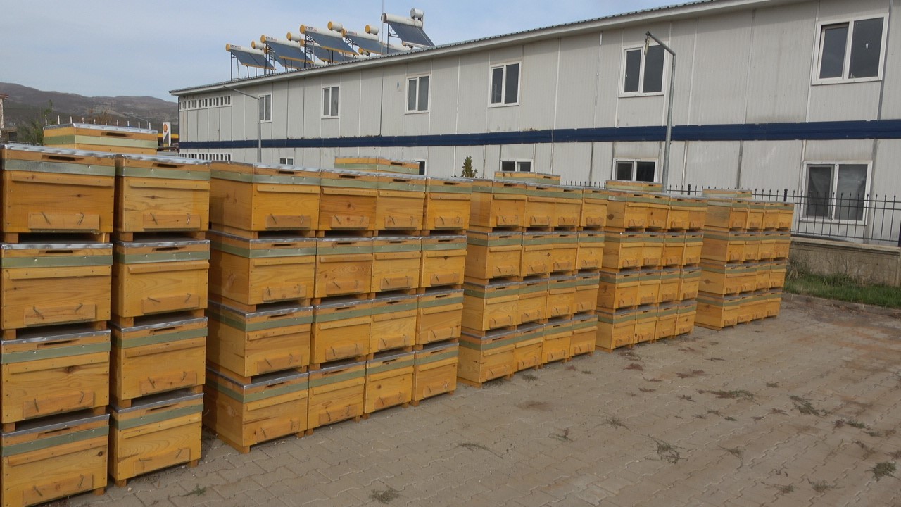 "BİNGÖL ORGANİK BAL YESİN" PROJESİYLE ÜRETİCİLERE 435 KOVAN DAĞITILDI