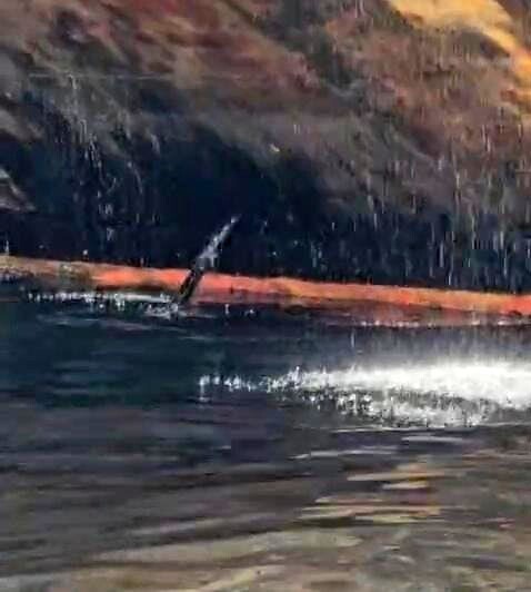 "KAIROS" TANKERİNDE FUEL-OİL SIZINTISI BAŞLADIĞI, DEMİR ATAMAYAN GEMİNİN 4 MİL SÜRÜKLENDİĞİ...