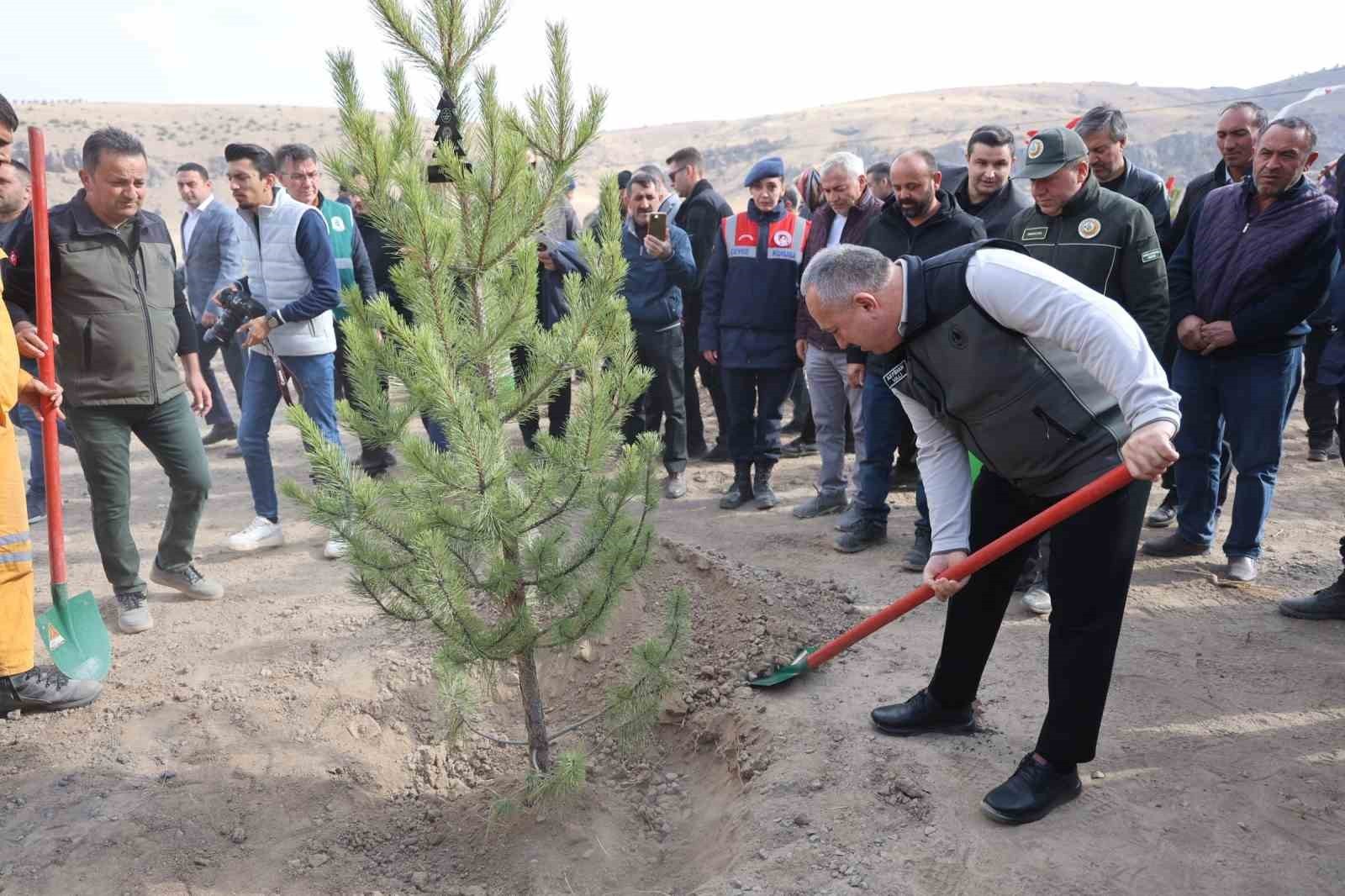 "TÜRKİYE YÜZYILINA NEFES" TEMALI 11 KASIM MİLLİ AĞAÇLANDIRMA GÜNÜ ETKİNLİĞİ NEVŞEHİR’DE DE...