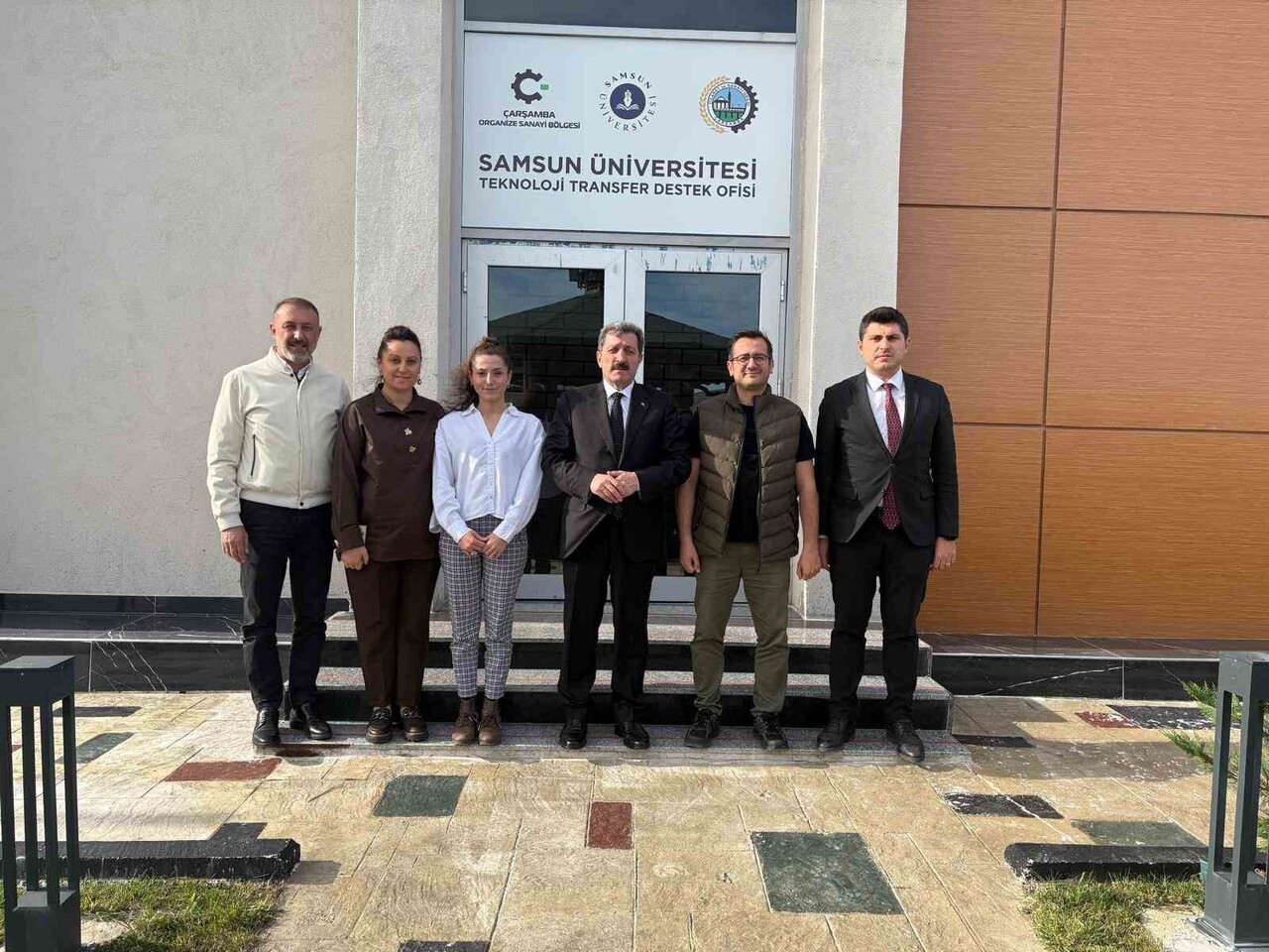 SAMSUN VALİSİ ORHAN TAVLI, ÇARŞAMBA TSO BAŞKANI AYHAN SONKAYA VE ÇARŞAMBA OSB MÜDÜRÜ MEHMET DALGIÇ...