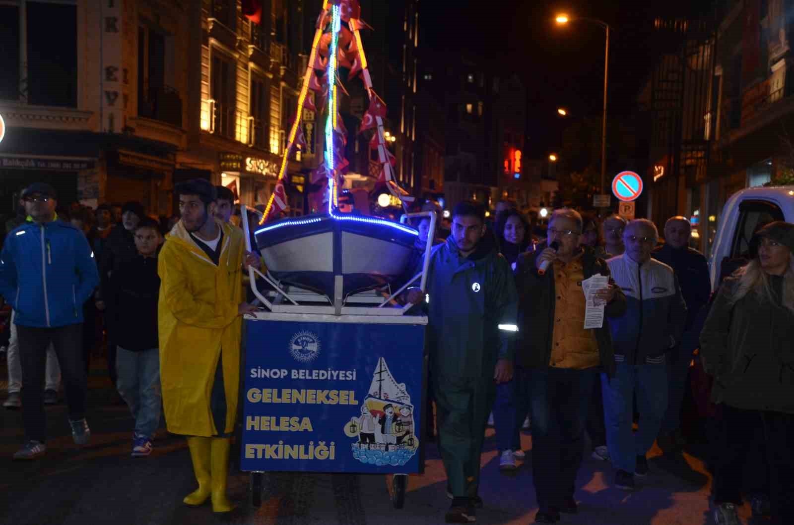 SİNOP'TA BU YIL 6'NCISI GERÇEKLEŞTİRİLEN LAKERDA FESTİVALİ KAPSAMINDA GELENEKSEL HELESA ŞENLİĞİ...