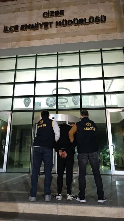 ŞIRNAK’TA HAKLARINDAN KESİNLEŞMİŞ HAPİS CEZASI BULUNAN 2 KİŞİ YAKALANDI.