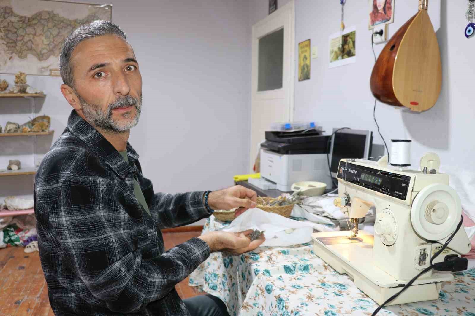 SİVAS'TA YAŞAYAN YILDIRAY ALUÇ, KENTTE BULUNAN DOĞAL MİNERALLERİ VE BİTKİLERİ DEĞERLENDİREREK...