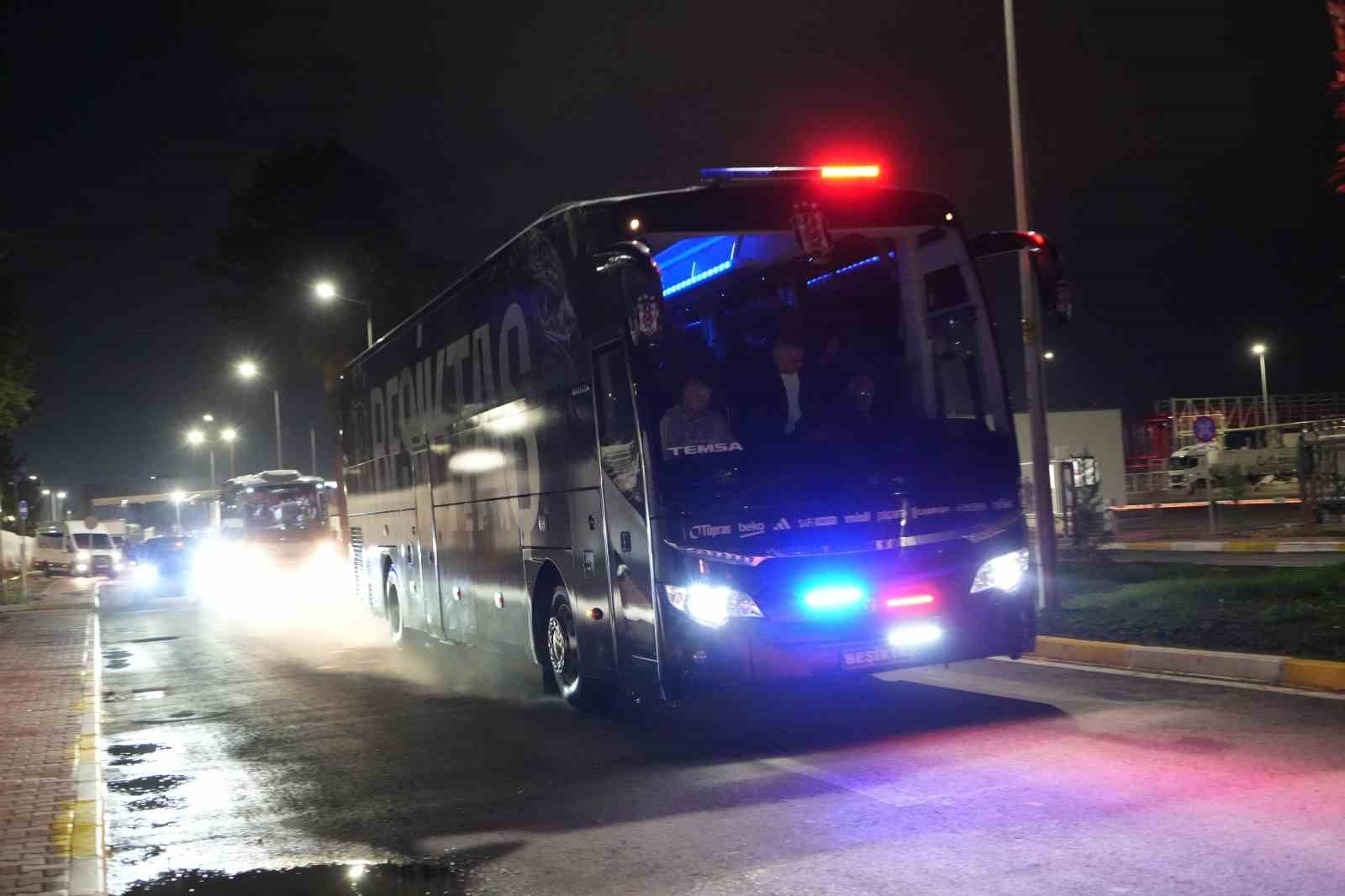 SÜPER LİG'İN 12. HAFTASINDA ANTALYASPOR İLE YARIN DEPLASMANDA KARŞILAŞACAK OLAN BEŞİKTAŞ KAFİLESİ...