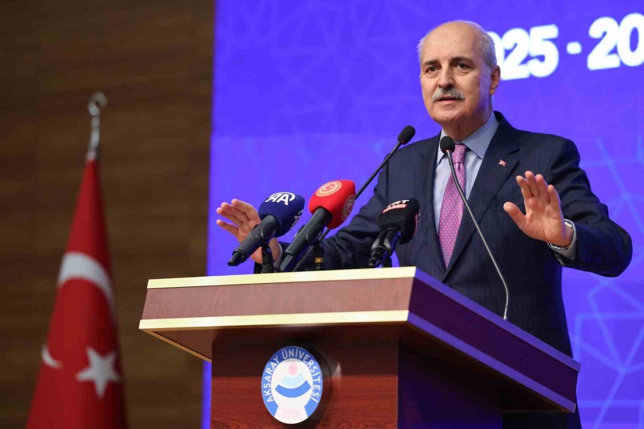 TBMM BAŞKANI NUMAN KURTULMUŞ, "İNŞALLAH 100 YILIN 50 YILINI ESİR ALMIŞ TERÖRDEN KURTULARAK...