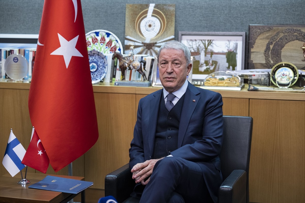 TBMM Milli Savunma Komisyonu Başkanı ve AK Parti Kayseri Milletvekili Hulusi Akar, Finlandiya'nın...