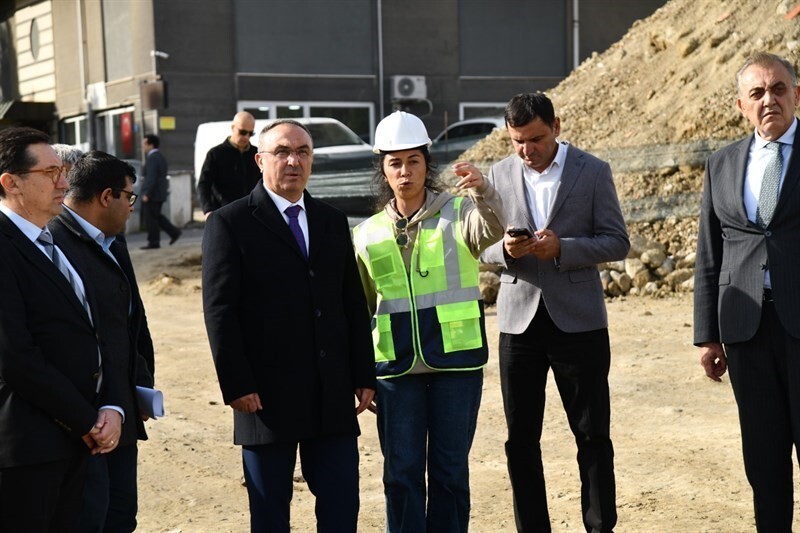 TEKİRDAĞ VALİSİ RECEP SOYTÜRK, SÜLEYMANPAŞA İLÇESİNDE YAPIMI DEVAM EDEN VE TAMAMLANMA AŞAMASINA...