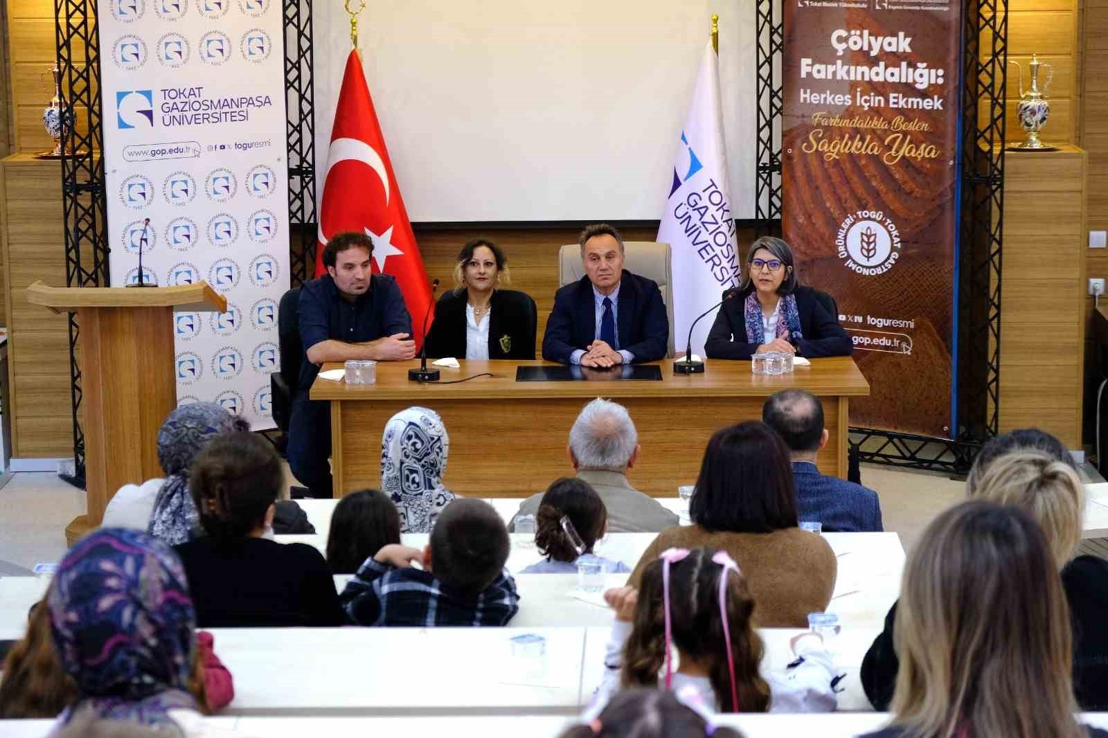 TOKAT GAZİOSMANPAŞA ÜNİVERSİTESİ’NDE (TOGÜ) DÜZENLENEN ETKİNLİKTE GLÜTENSİZ BESLENMENİN ÖNEMİ...