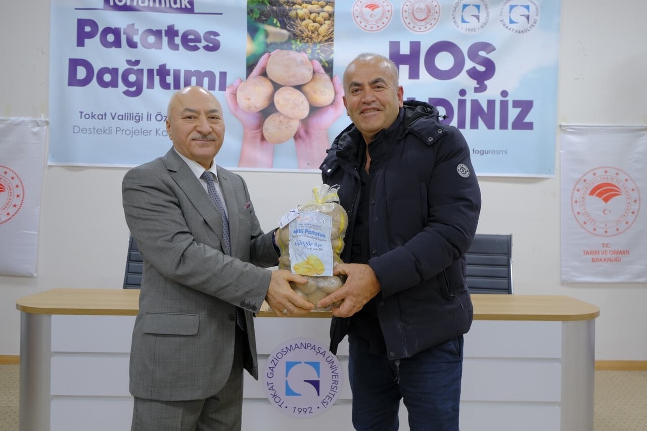 TOKAT GAZİOSMANPAŞA ÜNİVERSİTESİ (TOGÜ) TARAFINDAN ÜRETİLEN YERLİ PATATES ÇEŞİTLERİNE AİT...