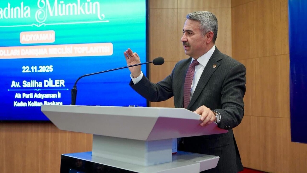 TOPLANTIYA AK PARTİ TEŞKİLAT BAŞKAN YARDIMCISI VE ADIYAMAN MİLLETVEKİLİ MUSTAFA ALKAYIŞ DA...