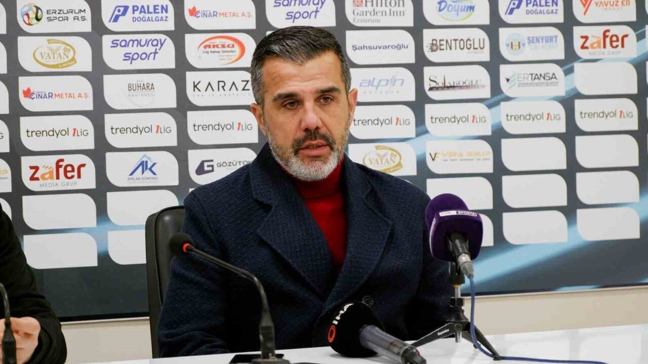 TRENDYOL 1. LİG'İN 15. HAFTASINDA KONUK OLDUĞU ERZURUMSPOR FK KARŞISINDA 4-0’LIK SKORLA MAĞLUP...