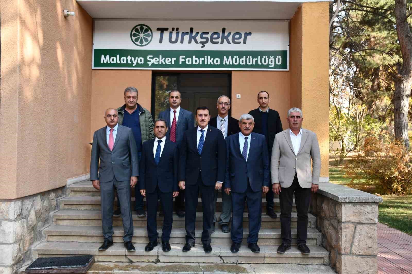 TÜFENKCİ, MALATYA ŞEKER FABRİKASI KENT EKONOMİSİNE ÖNEMLİ KATKI SAĞLIYOR"