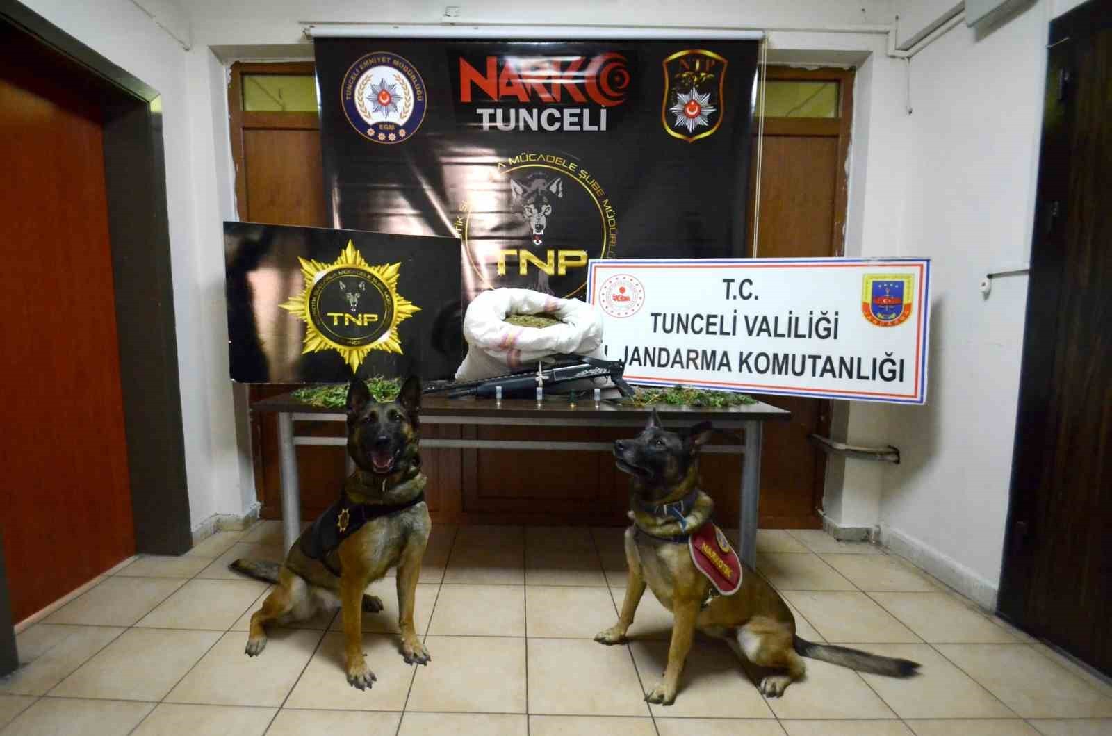 TUNCELİ MERKEZLİ 3 İLDE DÜZENLENEN UYUŞTURUCU OPERASYONUNDA 23 KİLO KUBAR ESRAR ELE GEÇİRİLİRKEN...