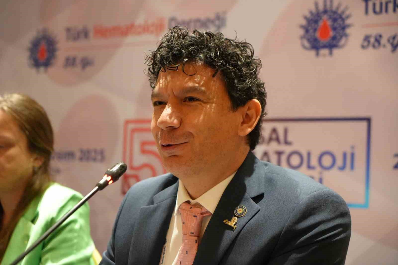 TÜRK HEMATOLOJİ DERNEĞİ GENEL SEKRETERİ PROF. DR. ÖZGÜR MEHTAP (ARŞİV)