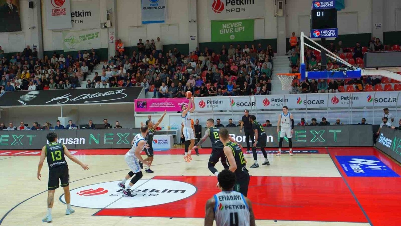 TÜRKİYE SİGORTA BASKETBOL SÜPER LİGİ'NİN 9 HAFTASINDA ALİAĞA PETKİMSPOR, SAHASINDA KARŞILAŞTIĞI...