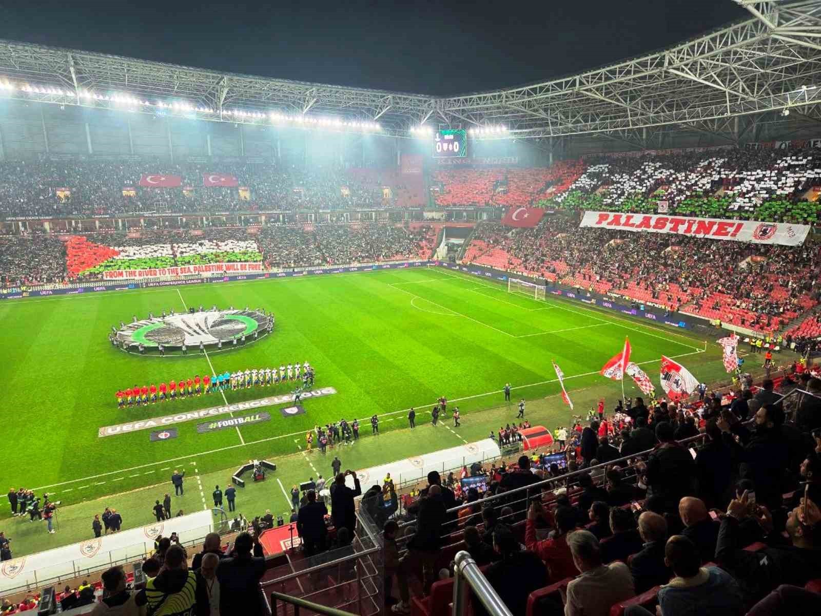 UEFA KONFERANS LİGİ 3. HAFTA MAÇINDA SAMSUNSPOR, SAHASINDA MALTA EKİBİ HAMRUN İLE KARŞILAŞIYOR....