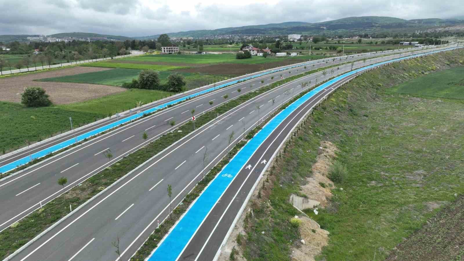 ULAŞTIRMA VE ALTYAPI BAKANI ABDULKADİR URALOĞLU, "96 KİLOMETRELİK BİSİKLET YOLUNU HAYATA GEÇİRDİK...