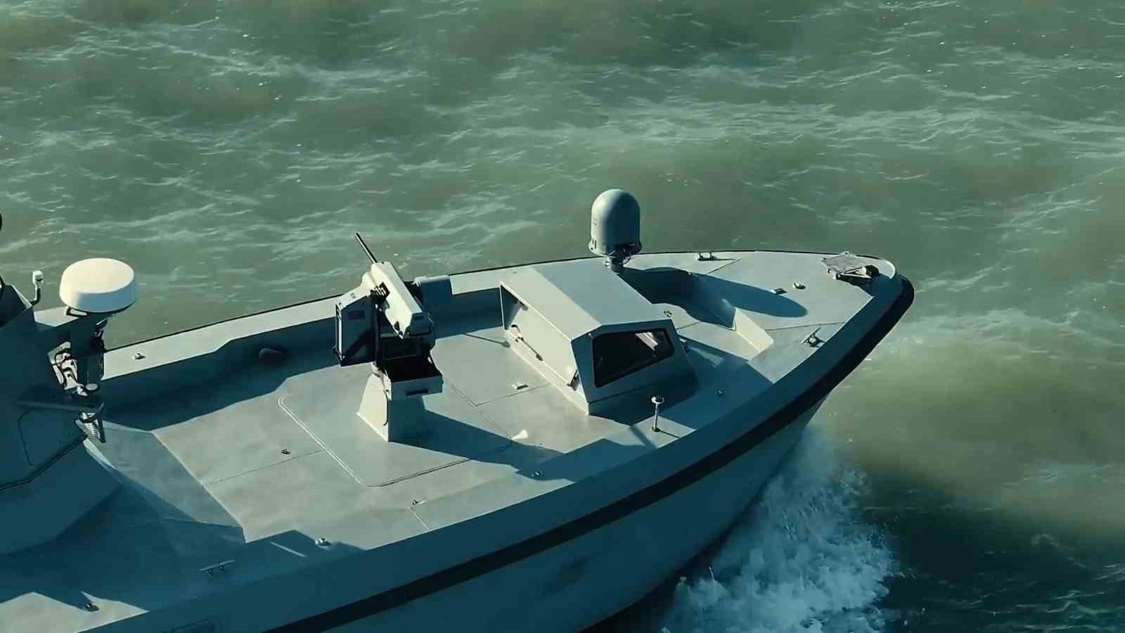 UNIROBOTICS TARAFINDAN GELİŞTİRİLEN TRAKON LITE (NAVAL) UZAKTAN KOMUTALI SİLAH SİSTEMİ, CANİK M2...
