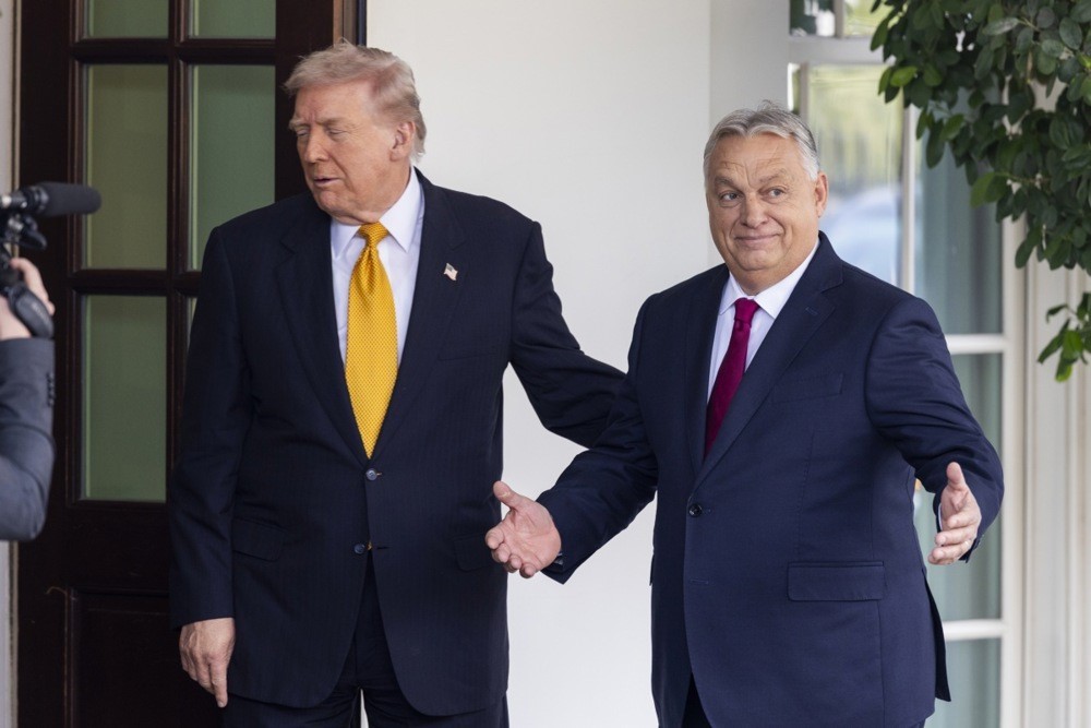 WASHINGTON (İHA) - ABD BAŞKANI DONALD TRUMP, MACARİSTAN BAŞBAKANI VİKTOR ORBAN İLE BEYAZ SARAY'DA...
