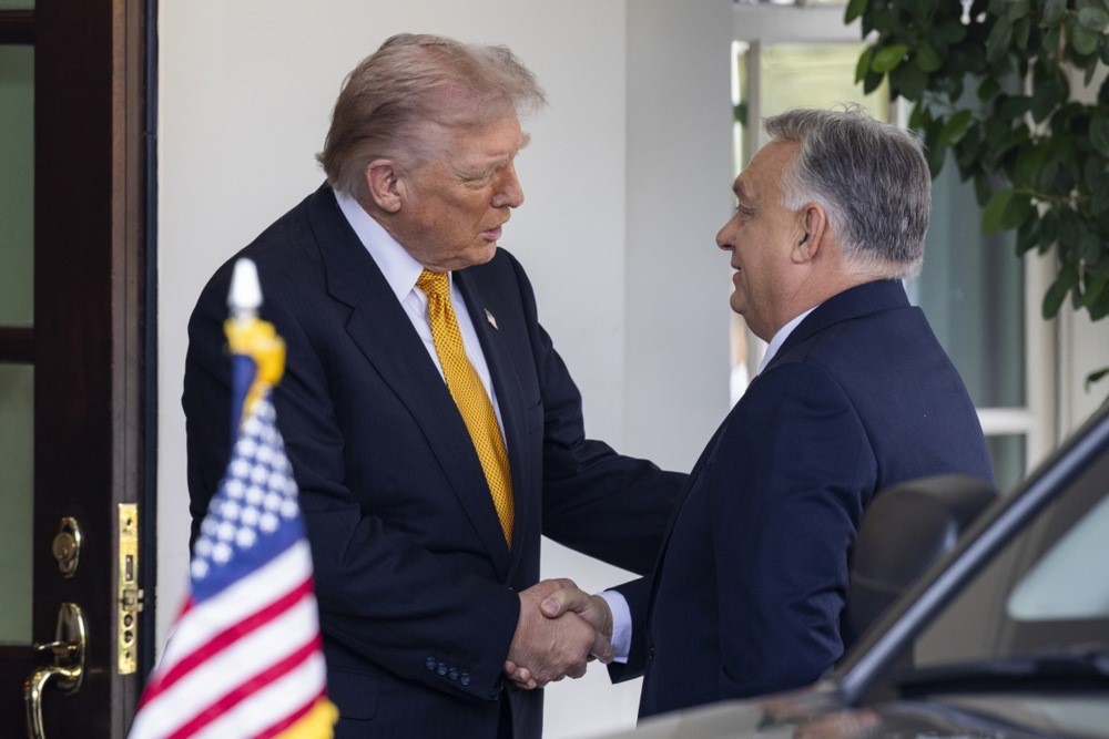 WASHINGTON (İHA) - ABD BAŞKANI DONALD TRUMP, MACARİSTAN BAŞBAKANI VİKTOR ORBAN İLE BEYAZ SARAY'DA...