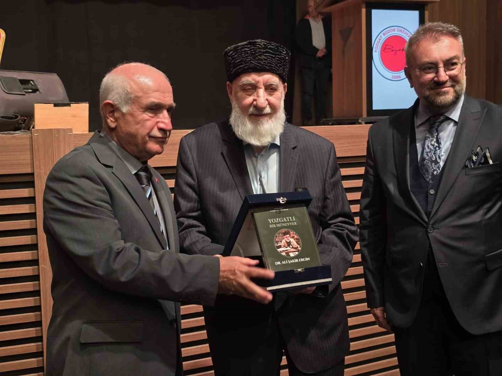 YOZGAT'IN YETİŞTİRDİĞİ İLİM VE SİYASET ADAMLARINDAN DR. ALİ ŞAKİR ERGİN İÇİN VEFA PROGRAMI...