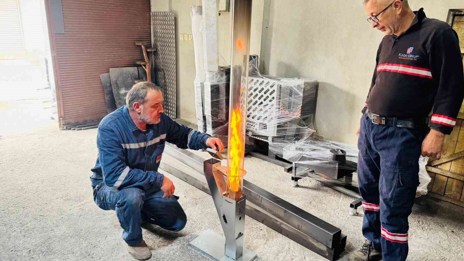 ZONGULDAK (İHA) - DEMİR USTASI ERSİN ÜRKMEZ’İN TASARLADIĞI ÇEVRECİ SOBALAR ALMANYA BAŞTA OLMAK...