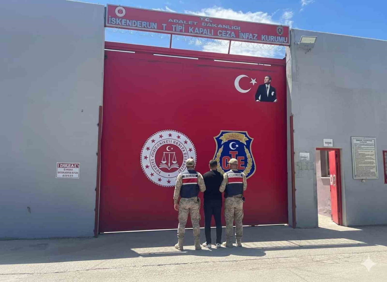 36 YIL HAPİS CEZASI BULUNAN ŞAHIS HATAY’DA YAKALANDI