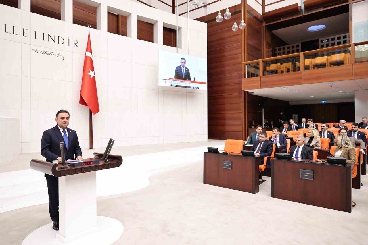 AK PARTİ MANİSA MİLLETVEKİLİ MURAT BAYBATUR, TBMM GENEL KURULU’NDA ULAŞTIRMA VE ALTYAPI...
