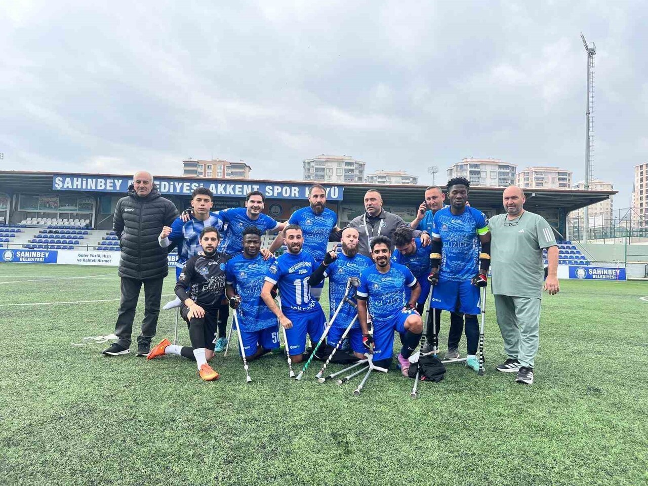 AMPUTE FUTBOL SÜPER LİGİ'NDE MÜCADELE EDEN GEBZE BELEDİYESİ AMPUTE FUTBOL TAKIMI, SEZONUN AÇILIŞ...