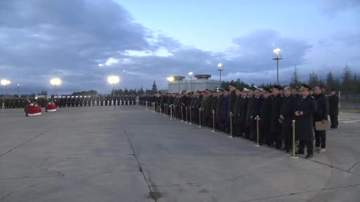 Ankara’da uçak kazasında hayatını kaybeden Libyalı askerler resmi törenle ülkelerine...