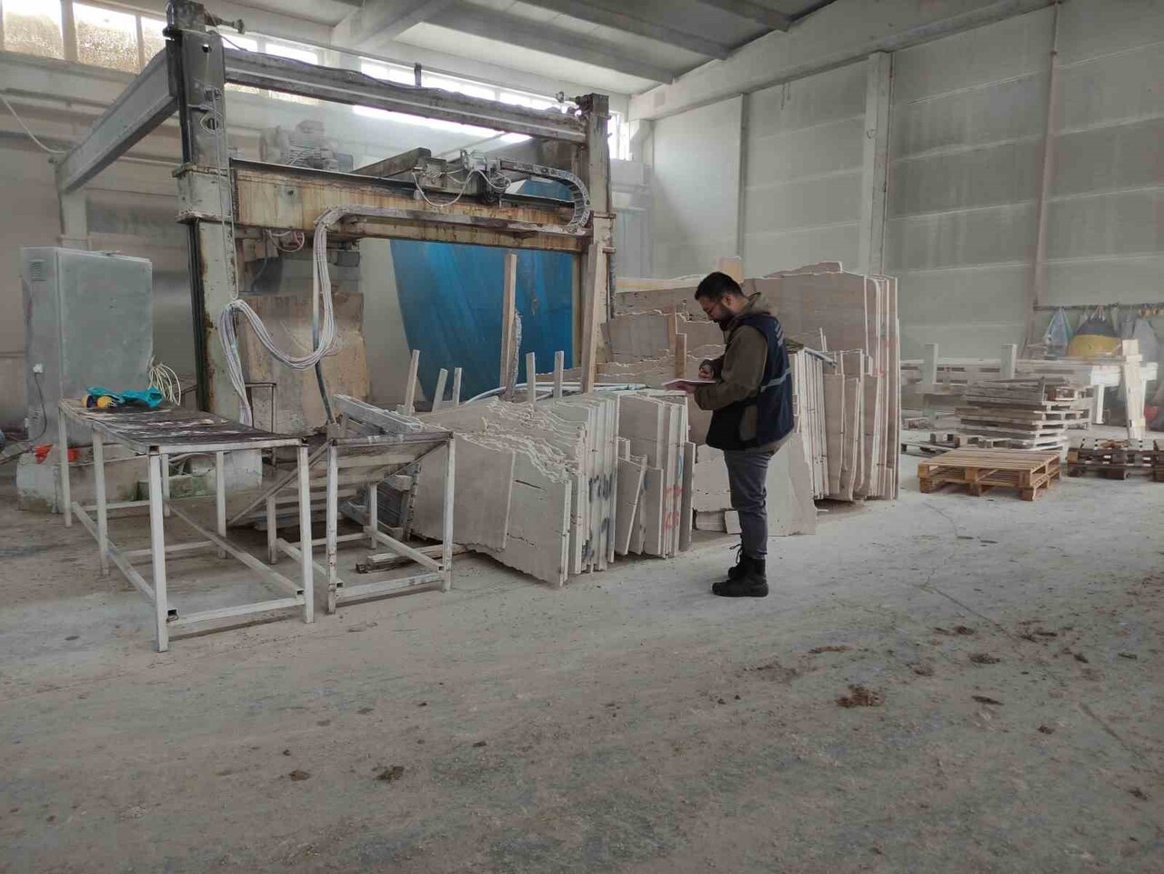 AYBURT'TA YAPI MALZEMELERİNE YÖNELİK DENETİM GERÇEKLEŞTİRİLDİ