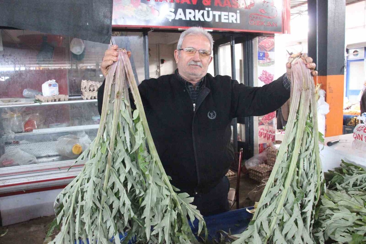 AYDIN'IN BOZDOĞAN İLÇESİNDE YARIM ASIRDIR ENGİNAR İŞİ İLE UĞRAŞAN 69 YAŞINDAKİ MEHMET ÖZKAN...