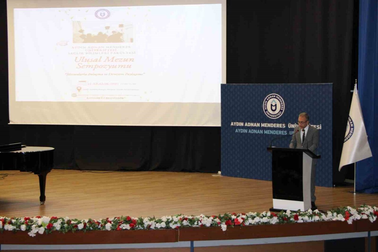 AYDIN ADNAN MENDERES ÜNİVERSİTESİ (ADÜ) SAĞLIK BİLİMLERİ FAKÜLTESİ TARAFINDAN 'ULUSAL MEZUN...