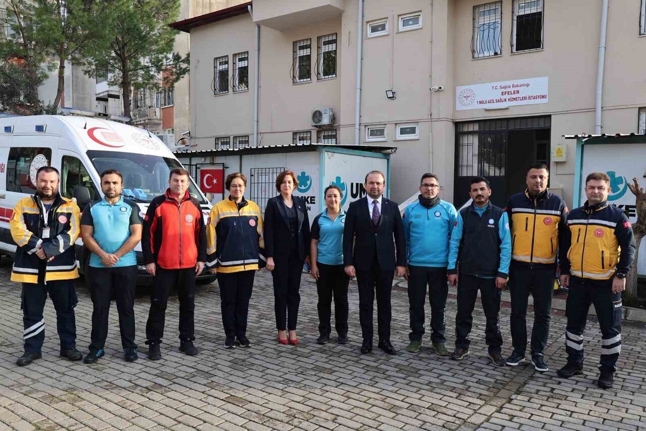 AYDIN İL SAĞLIK MÜDÜRÜ DR. ESER ŞENKUL, '1-7 ARALIK ACİL SAĞLIK HİZMETLERİ HAFTASI' KAPSAMINDA...