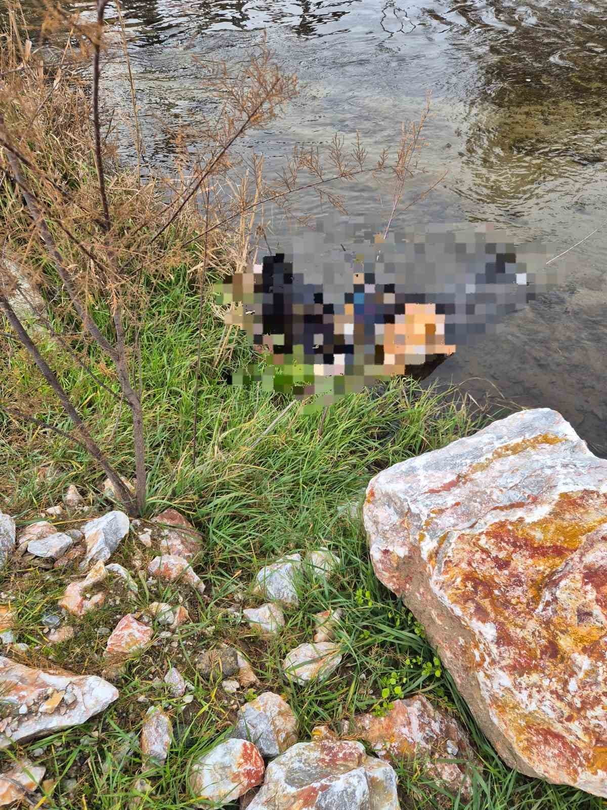 BALIKESİR'İN DURSUNBEY İLÇESİNDE GEÇMENİN YASAK OLDUĞU TREN KÖPRÜSÜNDEN YÜRÜYEN BİR KİŞİ TRENİN...