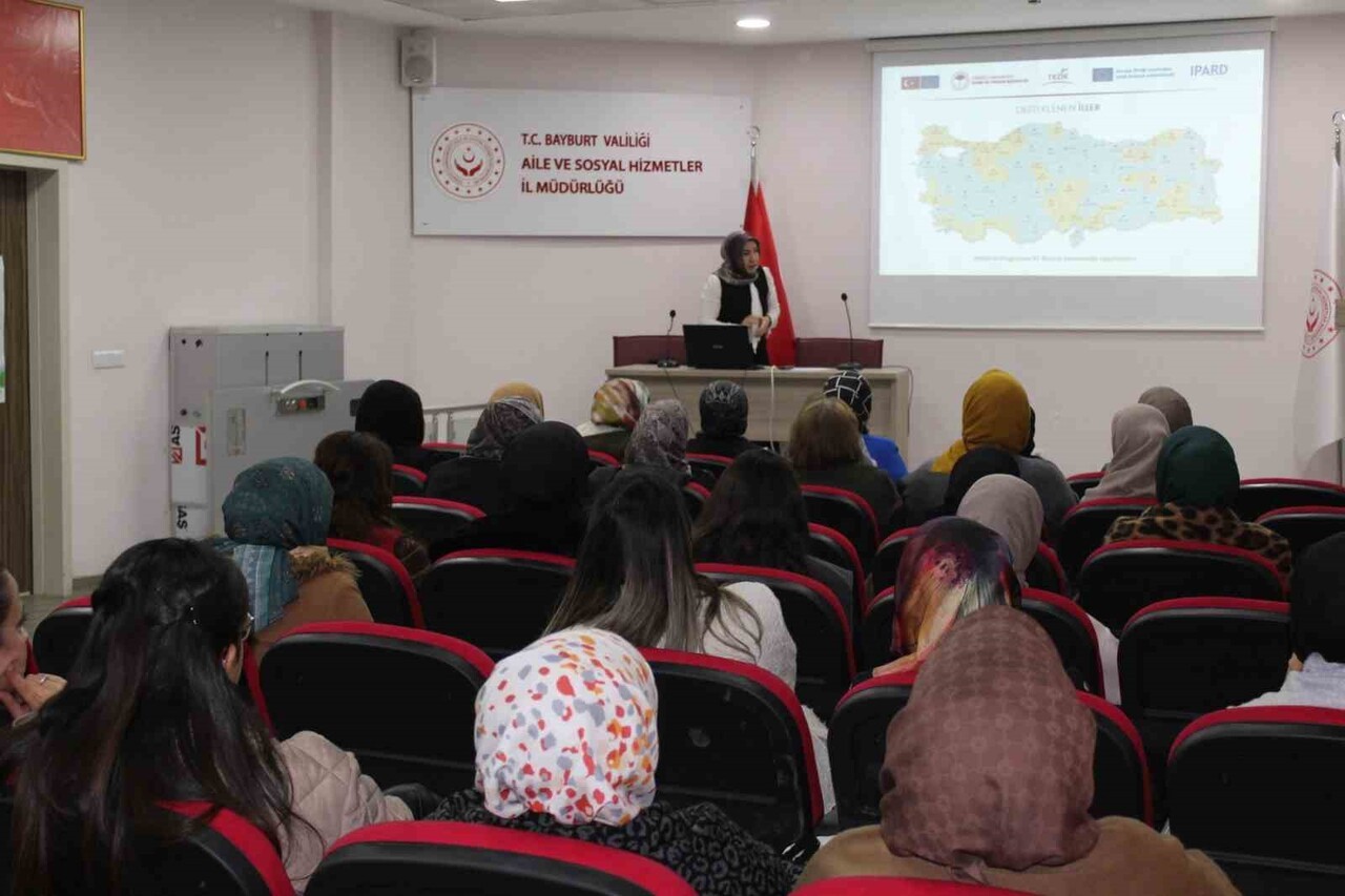 BAYBURT'TA KURUM PERSONELLERİNE IPARD PROJE HAZIRLAMA EĞİTİMİ VERİLDİ