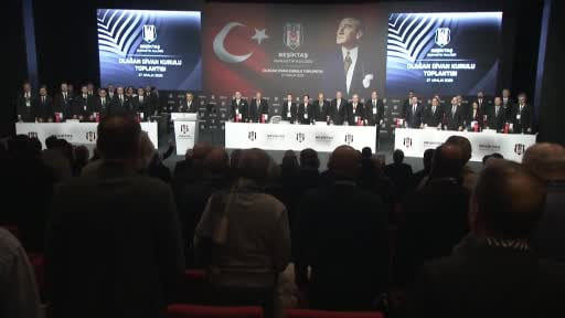 Beşiktaş Kulübü'nün olağan divan kurulu toplantısı başladı.