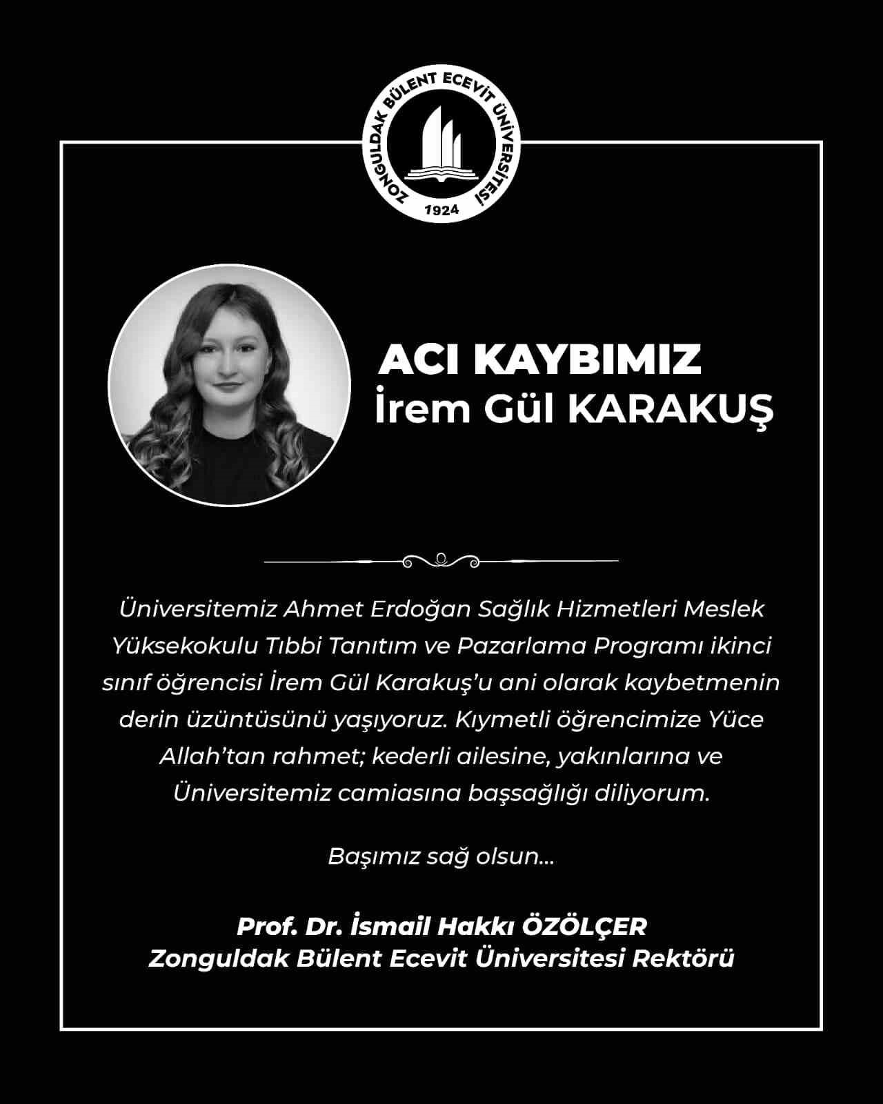 BEUN REKTÖRÜ PROF. DR. İSMAİL HAKKI ÖZÖLÇER MESAJ YAYIMLADI