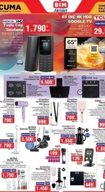 BİM 5 Aralık 2025 Aktüel Kataloğu: 5–9 Aralık İndirimleri ve Tam Ürün Fiyat Listesi
