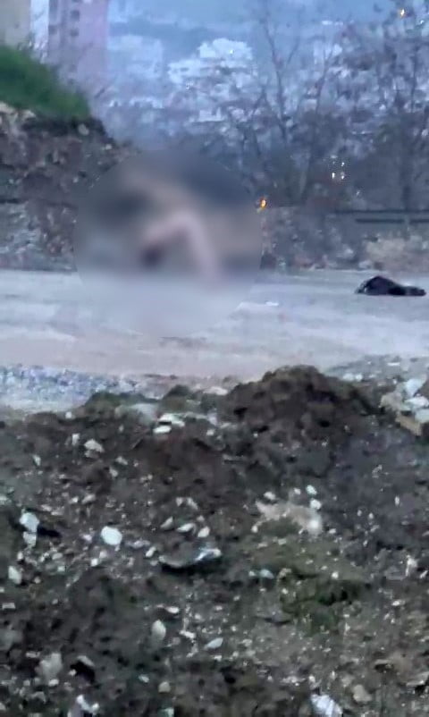 BİR ŞAHSIN ÇIPLAK HALDE İLGİNÇ HAREKETLER SERGİLEMESİ ÜZERİNE ADRESE POLİS EKİPLERİ SEVK...