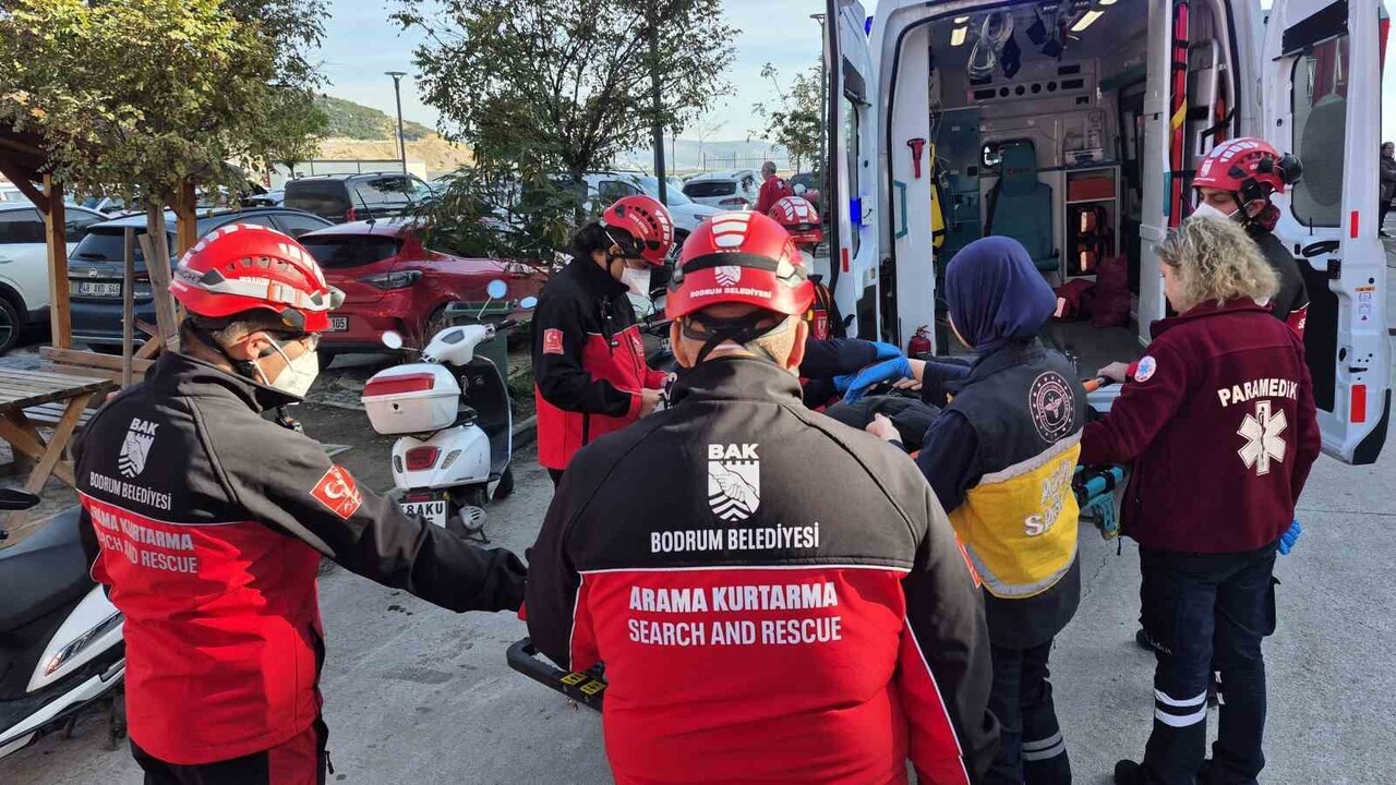 BODRUM’DA GERÇEĞİNİ ARATMAYAN TATBİKAT