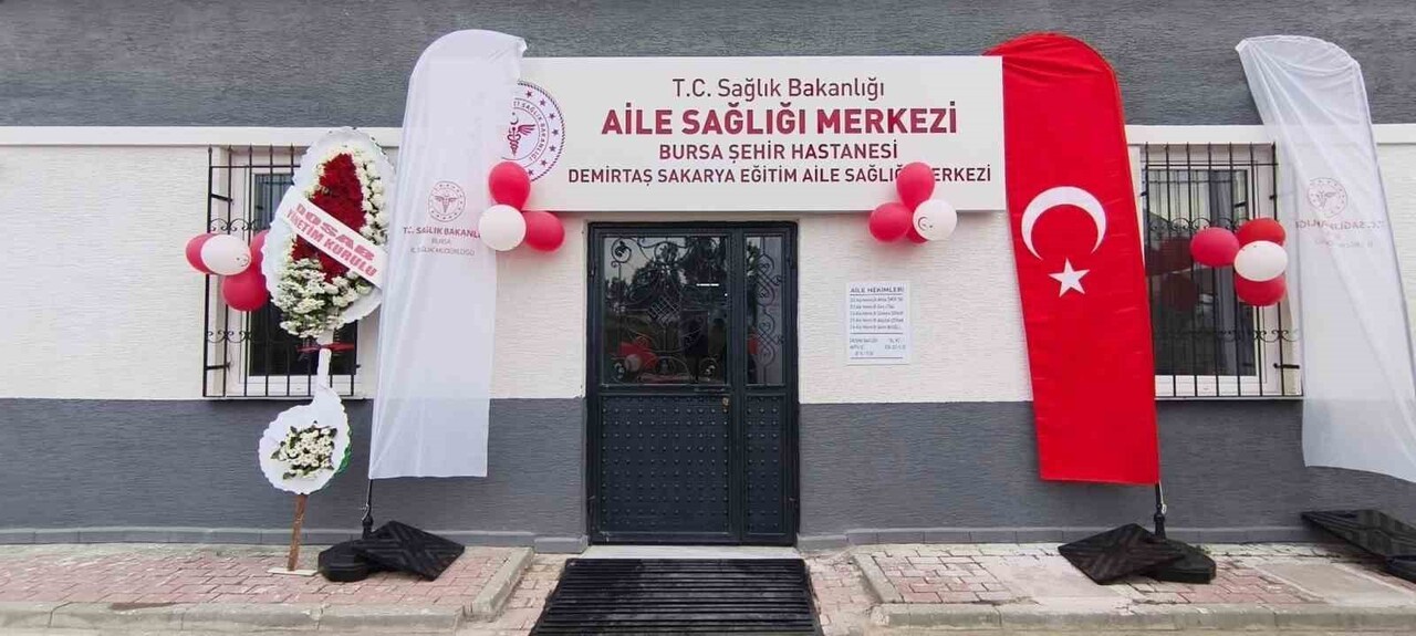 BURSA-SAĞLIK BAKANLIĞI TARAFINDAN YAPIMI TAMAMLANAN DEMİRTAŞ SAKARYA EĞİTİM AİLE SAĞLIĞI MERKEZİ...