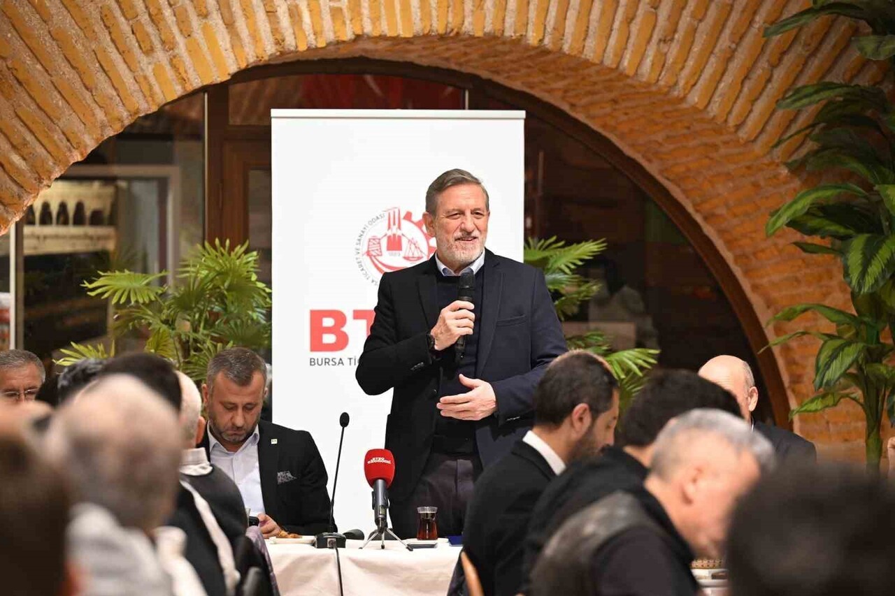 BURSA TİCARET VE SANAYİ ODASI (BTSO) YÖNETİM KURULU BAŞKANI İBRAHİM BURKAY, 7 ASIRLIK TARİHİYLE...