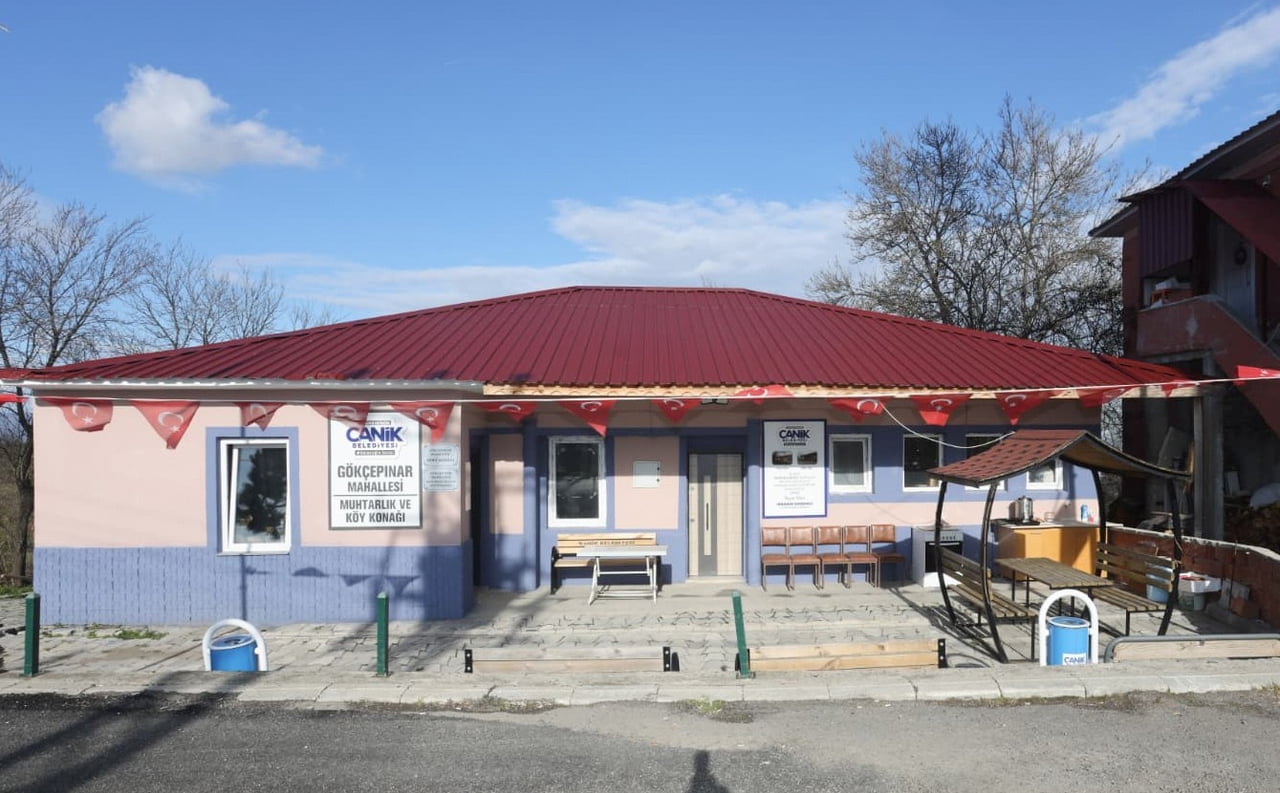 CANİK'TE ATIL BİNALAR MAHALLE KONAĞINA DÖNÜŞTÜ