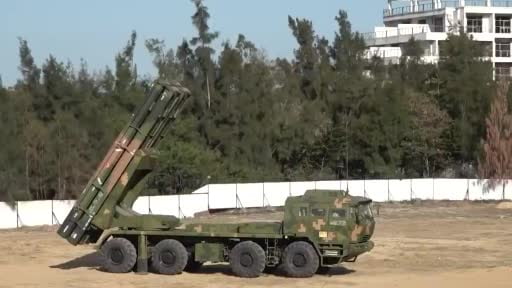 Çin, önemli limanlarının abluka altına alındığı ve deniz hedeflerine yönelik saldırıların simüle...