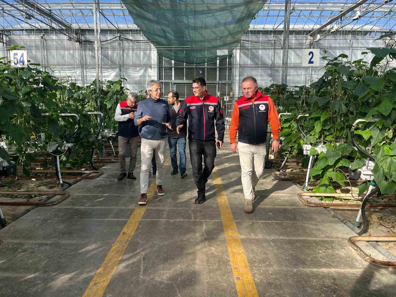 ÇORLU İLÇESİNDE YAKLAŞIK 110 BİN METREKARELİK ALANDA KURULU ÜRETİM TESİSİNİ ZİYARET EDEN TEKİRDAĞ...