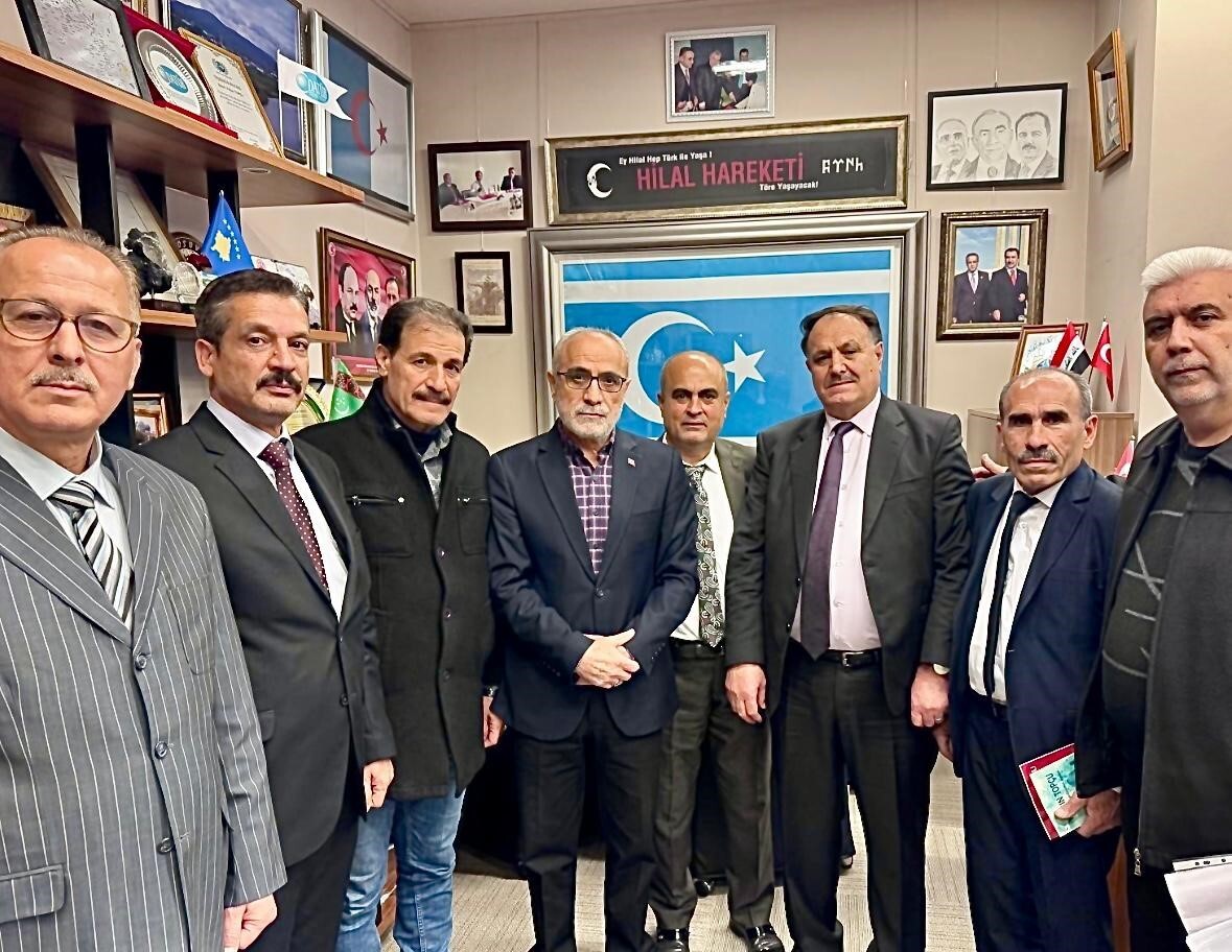 CUMHURBAŞKANI BAŞDANIŞMANI YALÇIN TOPÇU, SURİYE TÜRKMEN ASILLI MÜLTECİLERDEN OLUŞAN HEYETİ...